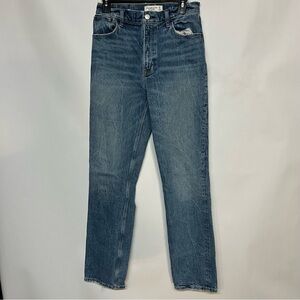 Abercrombie & Fitch Blue Straight Jeans